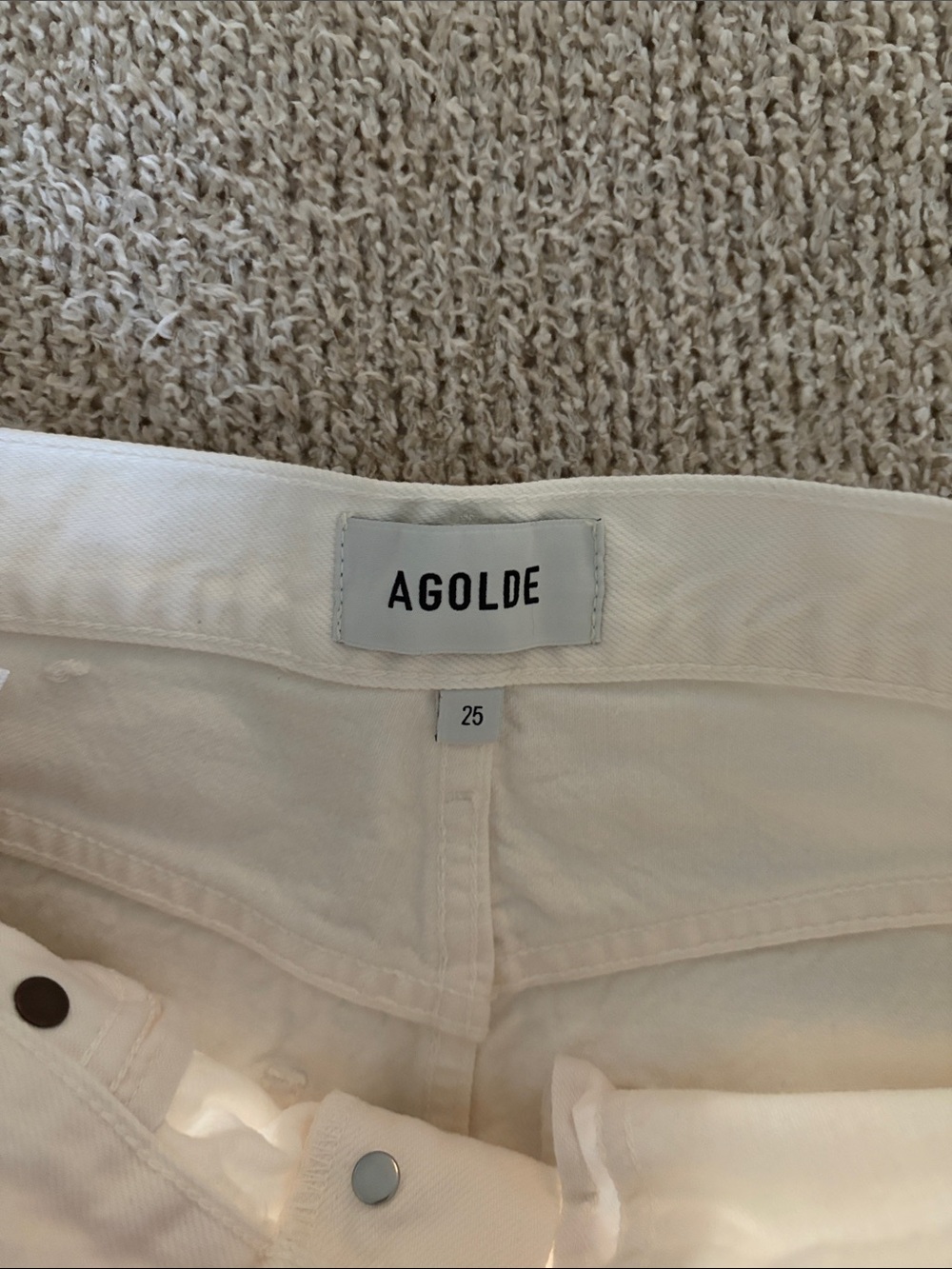 New Agolde shorts
